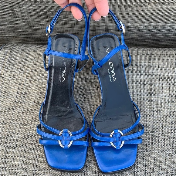 Via Spiga Pure Italian Leather Sandals - Picture 1 of 8